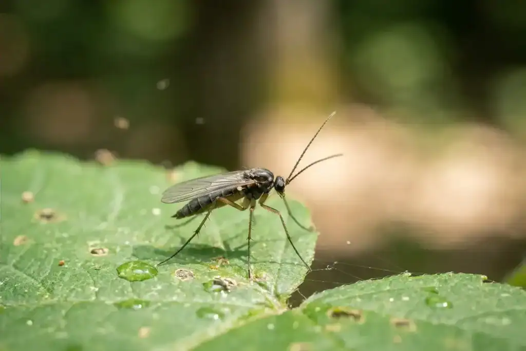 gnat on a leaf